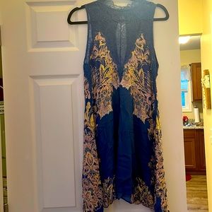 Free People lace floral dress